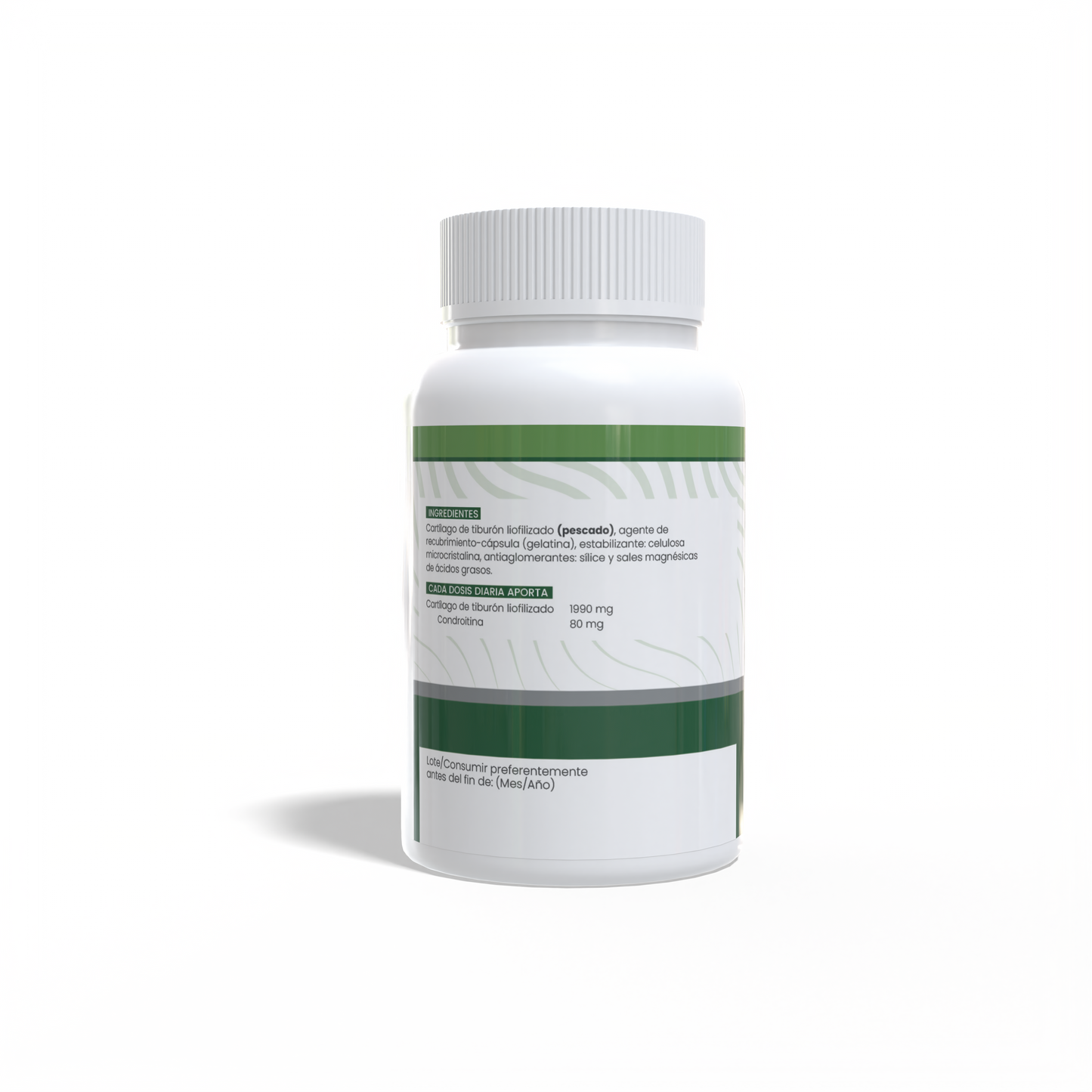 Cartílago de Tiburón 90 cápsulas de 870mg