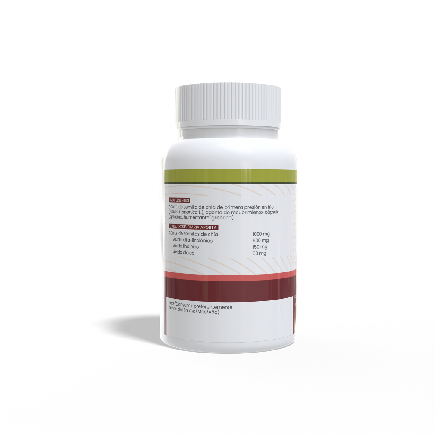 Aceite de Chía 110 perlas de 675mg
