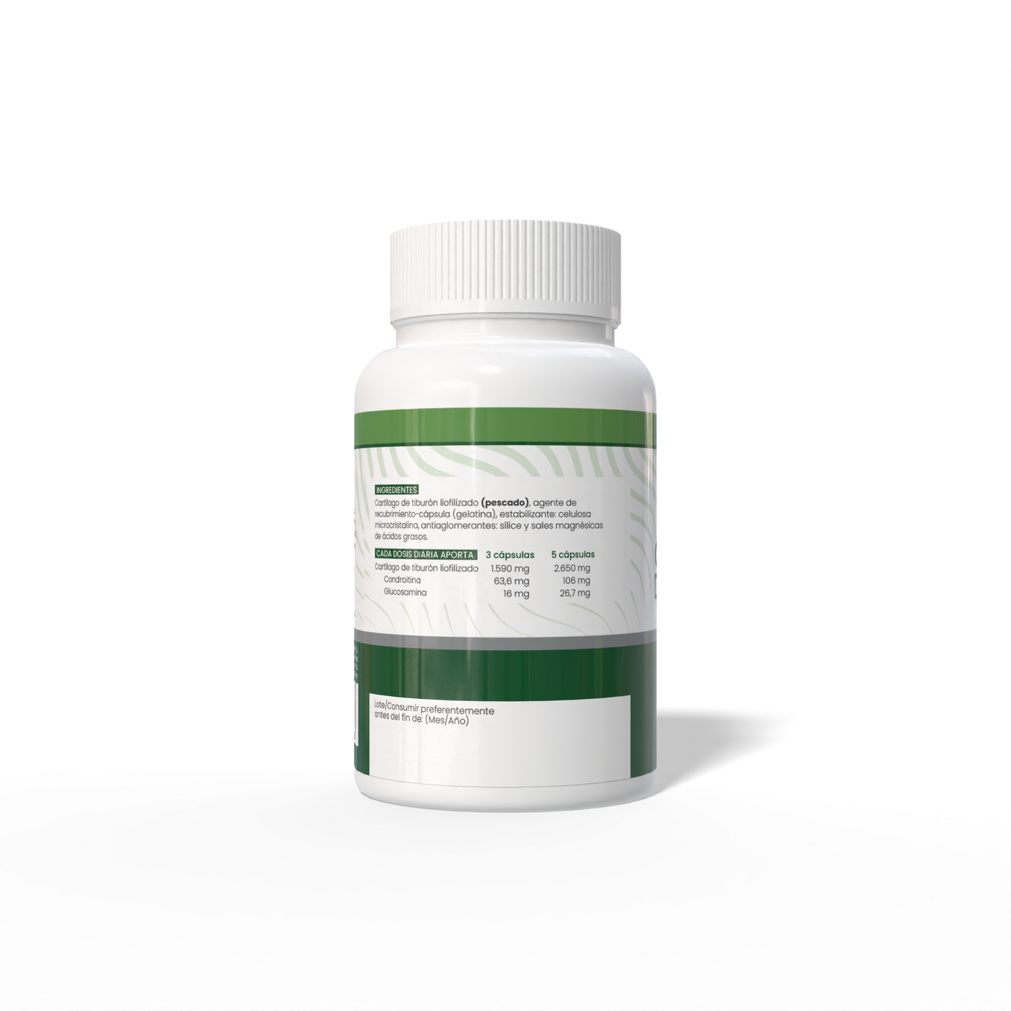 Cartílago de Tiburón 60 cápsulas de 710mg