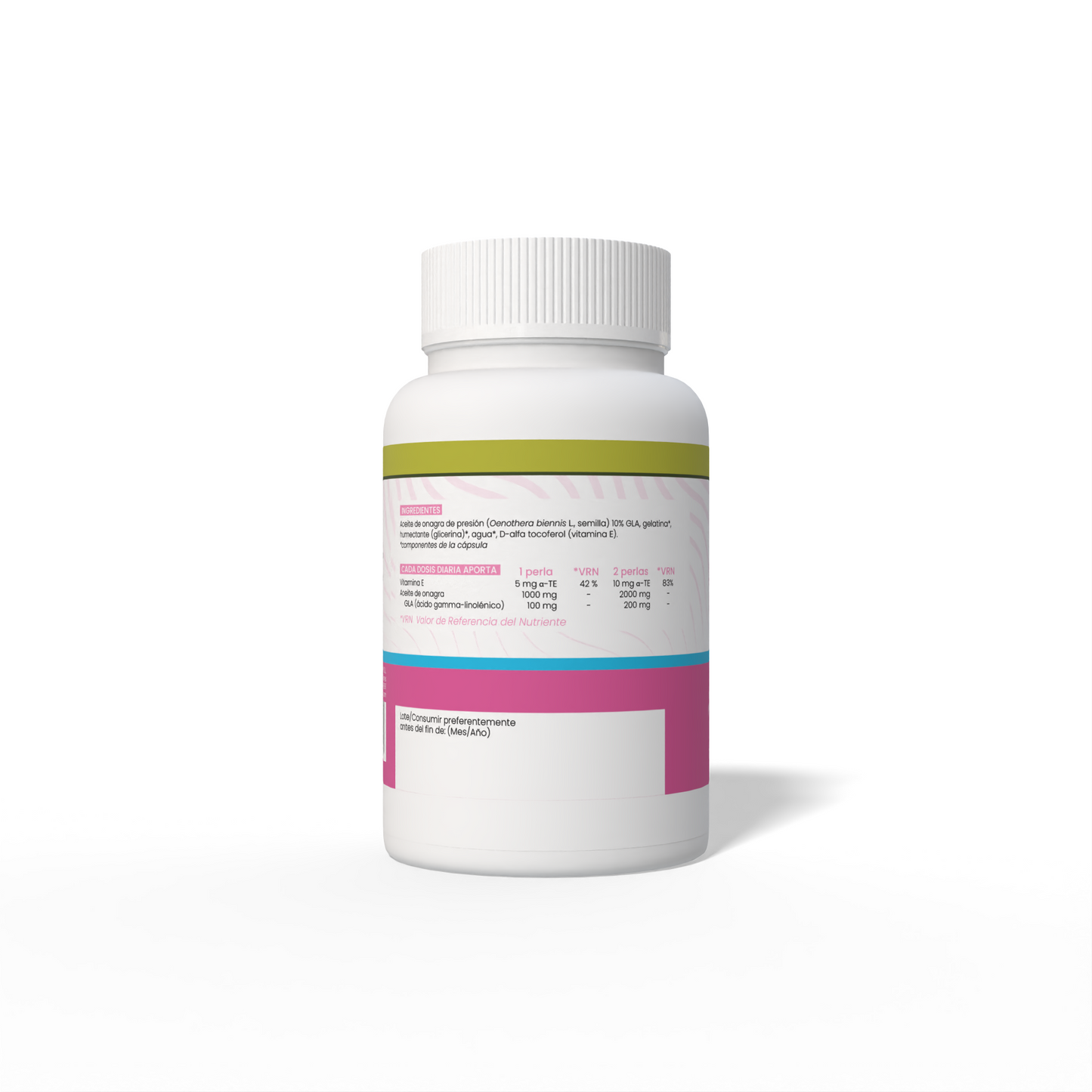 Aceite de Onagra 100 perlas de 1405mg