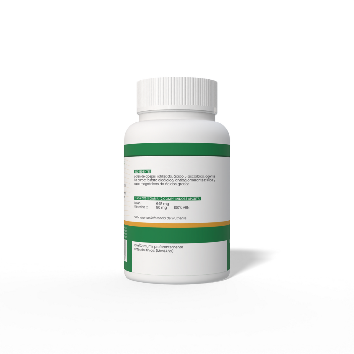 Polen de abejas 100 comprimidos de 600mg