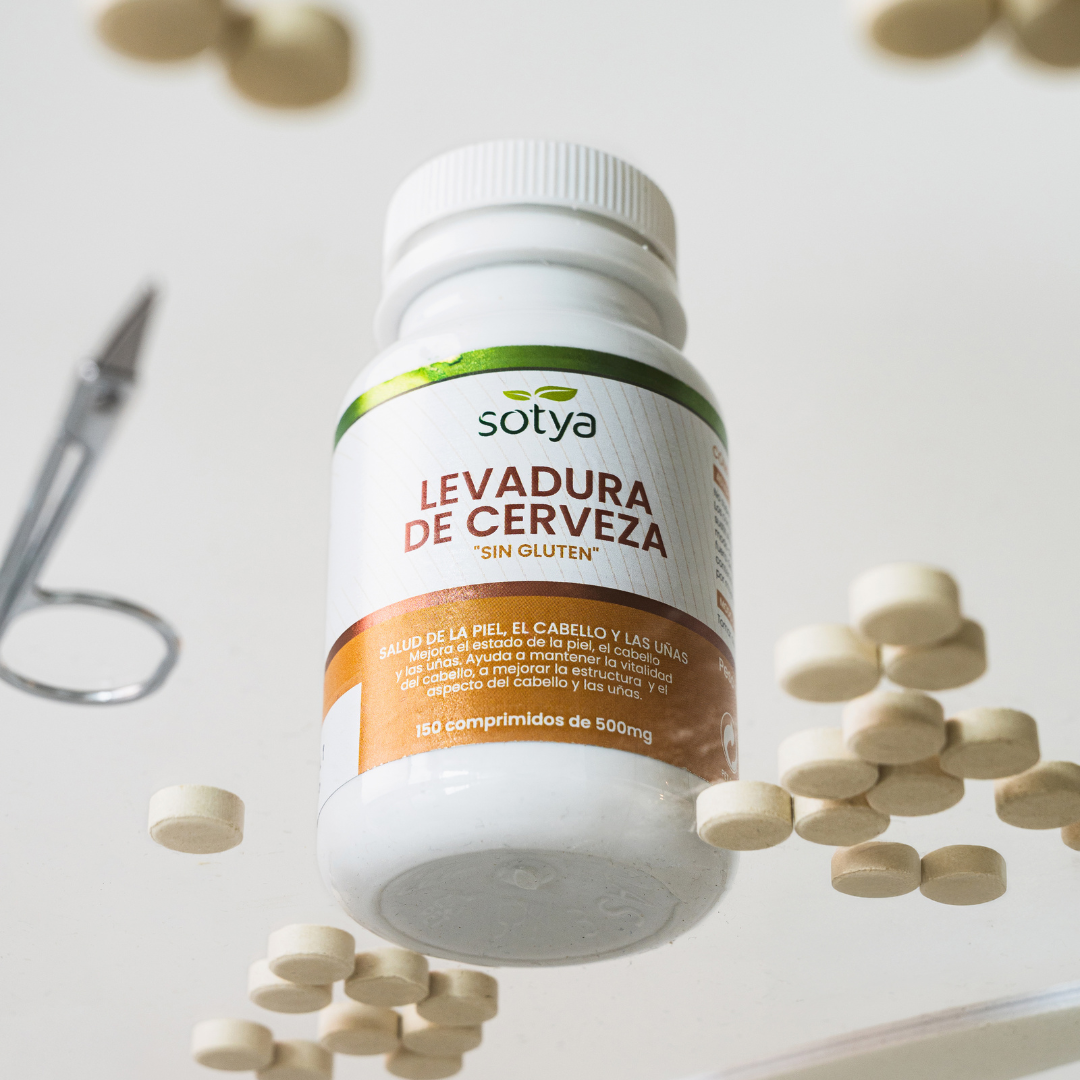 LEVADURA DE CERVEZA "Sin gluten" 150 comprimidos 500mg