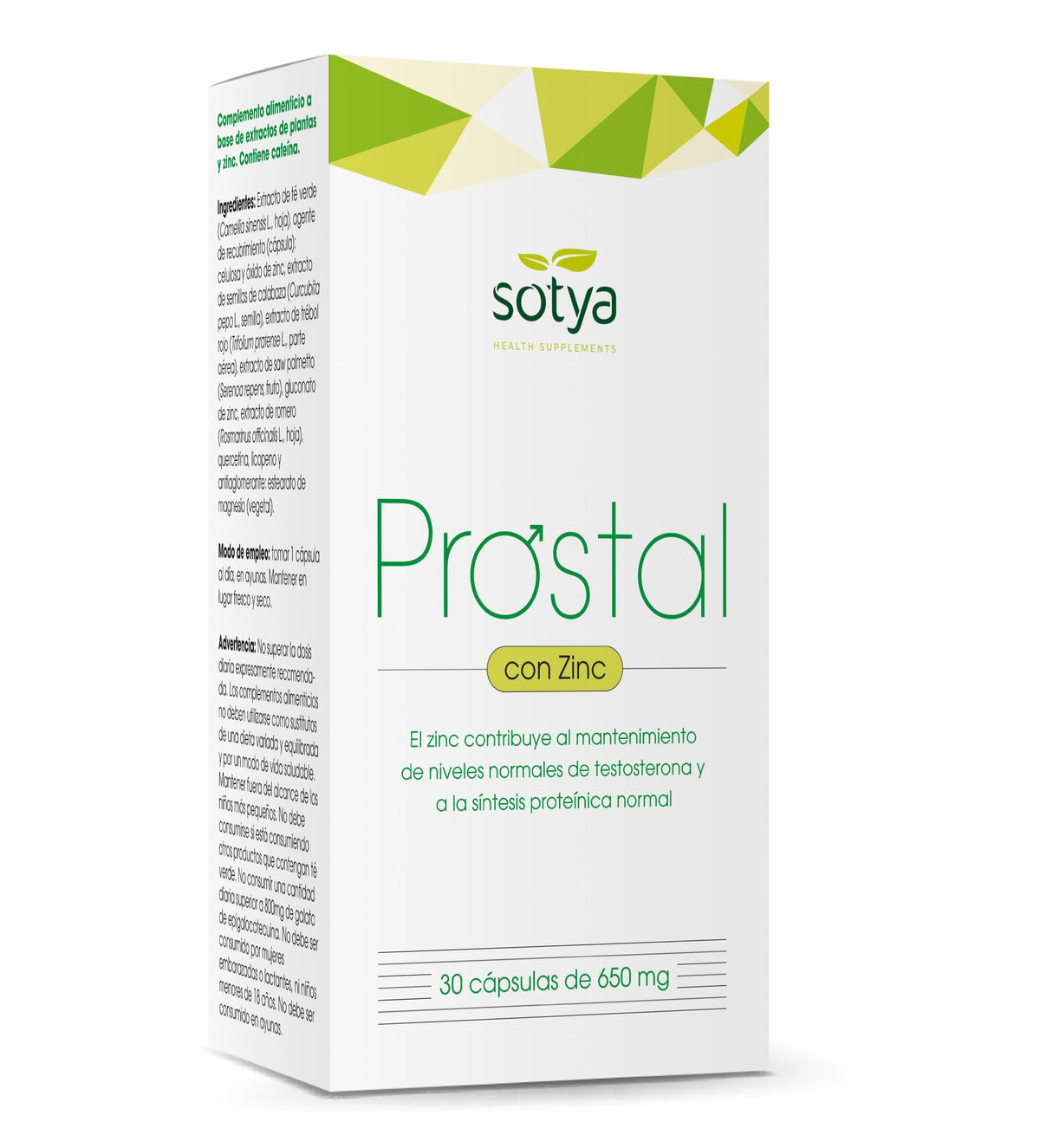 Profastil Prostal 30 cápsulas vegetales de 650mg – Sotya