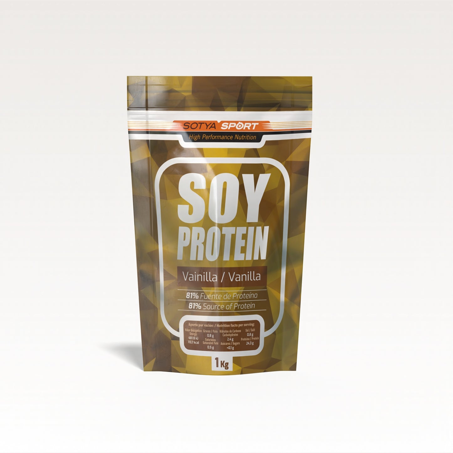 Soy Protein Vainilla, 1Kg