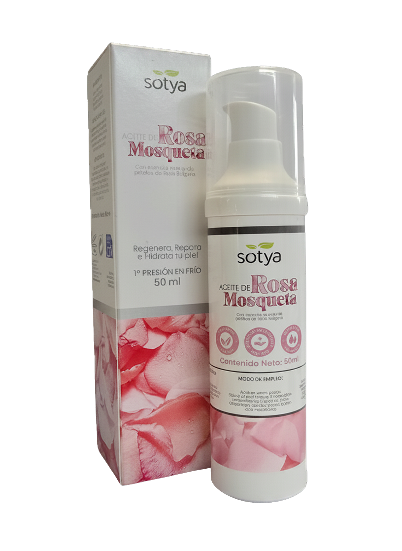 Aceite de Rosa Mosqueta 50 ml con esencia de rosas