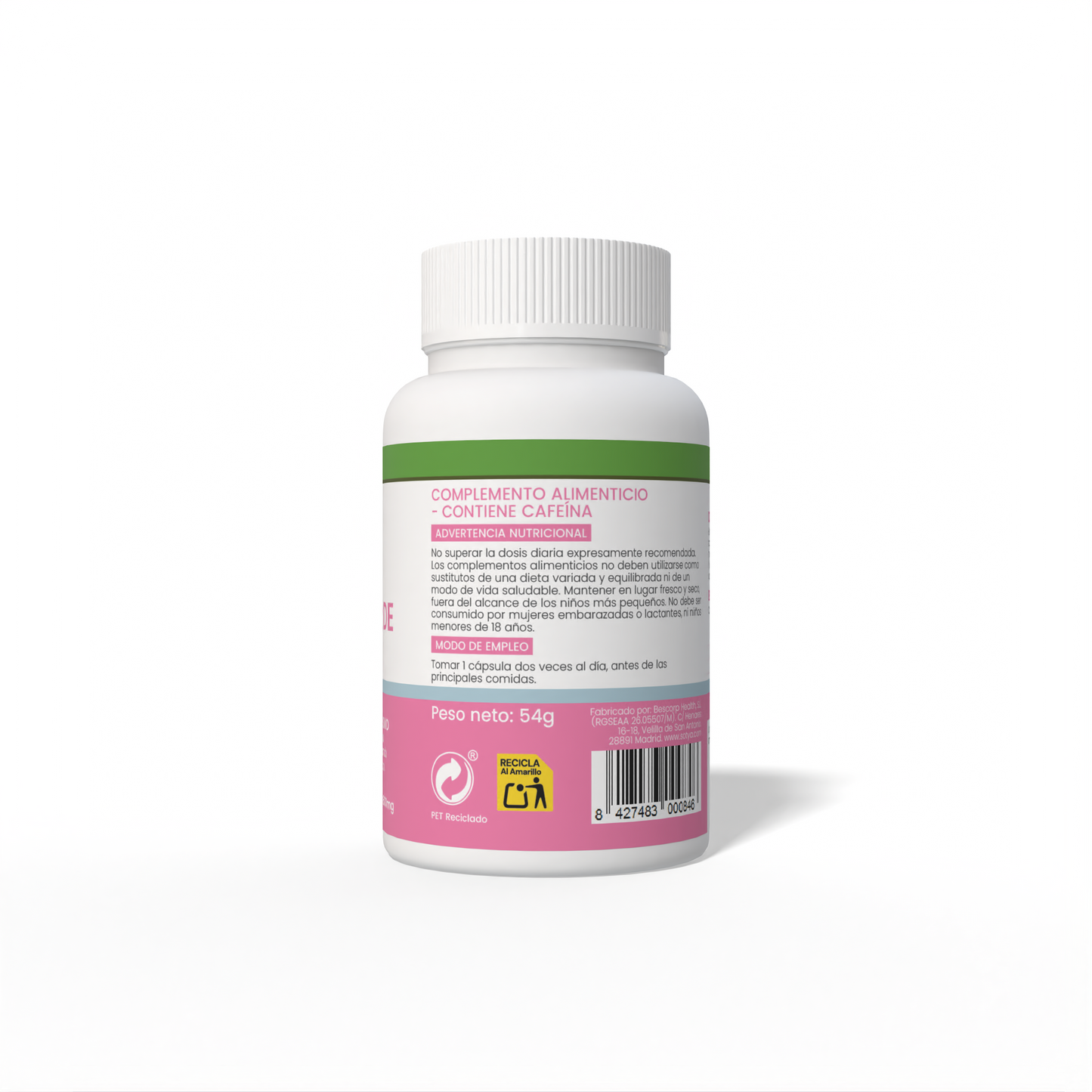 Green Coffee 90 vegetable capsules of 600 mg