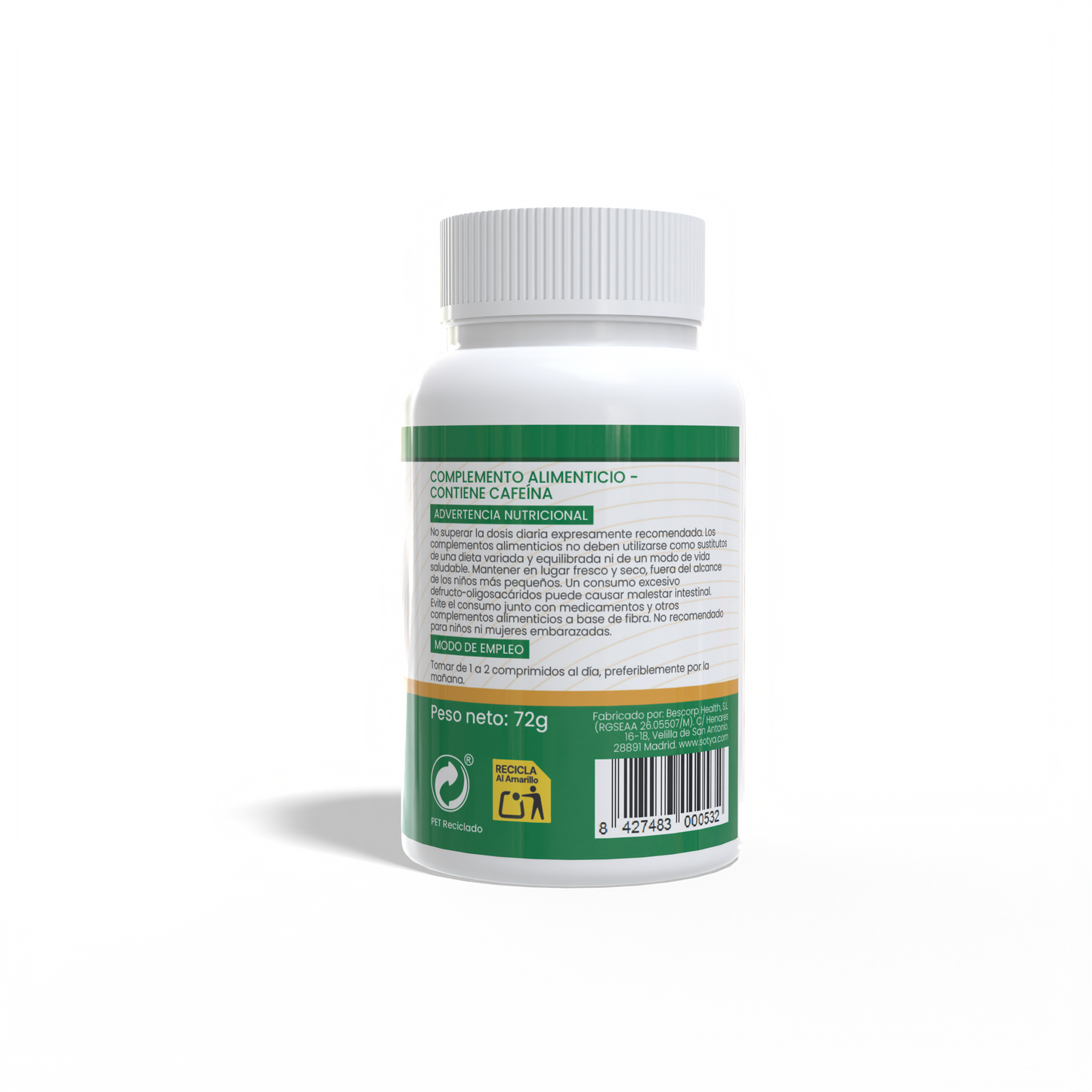 Guarana 120 600mg Tablets