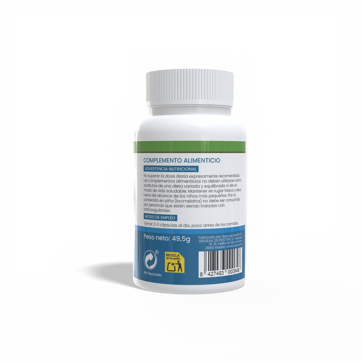Sot Digest 90 cápsulas vegetales de 550mg