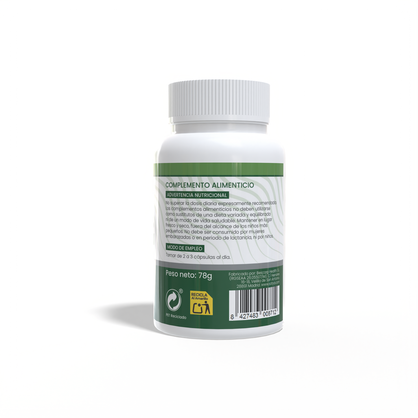 Cartílago de Tiburón 90 cápsulas de 870mg