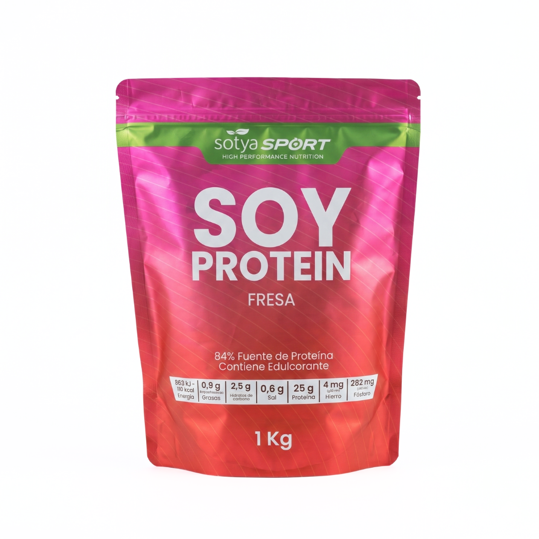 Soy Protein Fresa, 1Kg