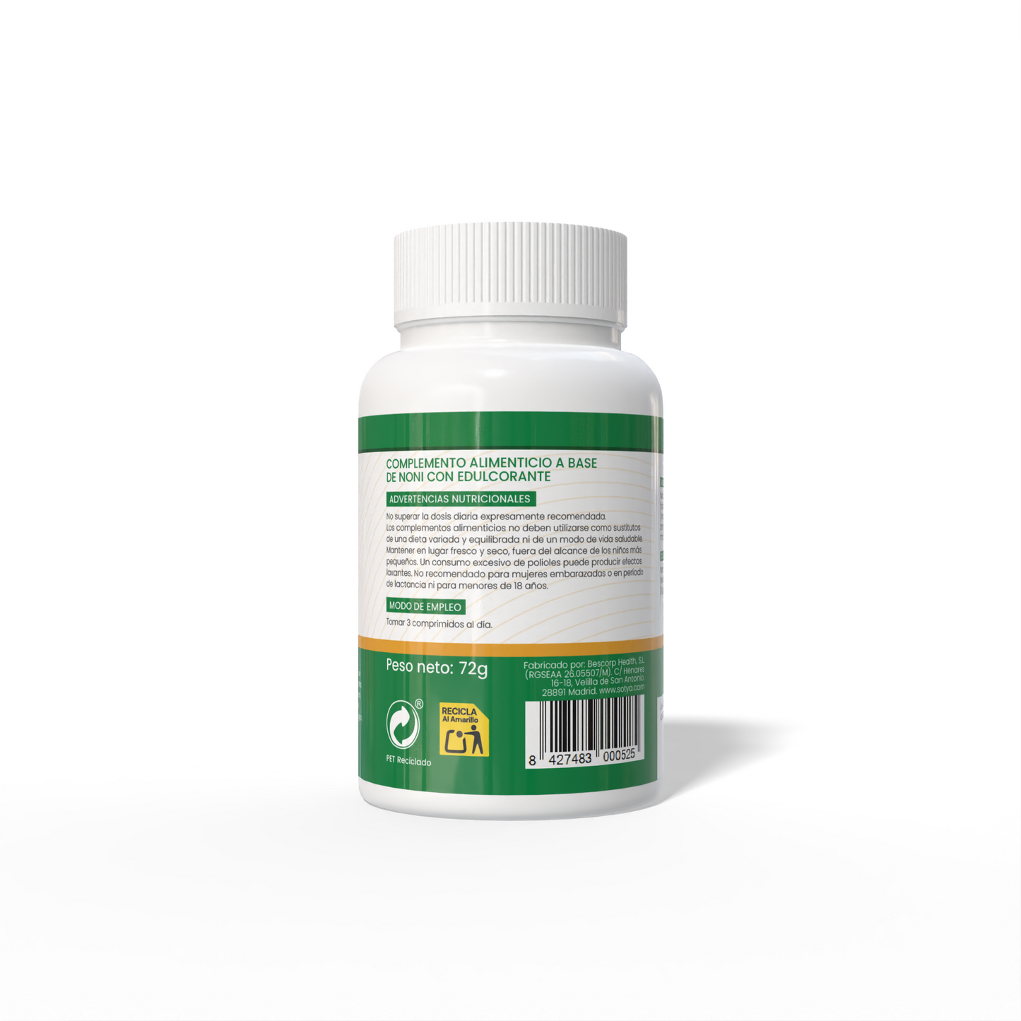Noni 120 comprimidos de 600mg
