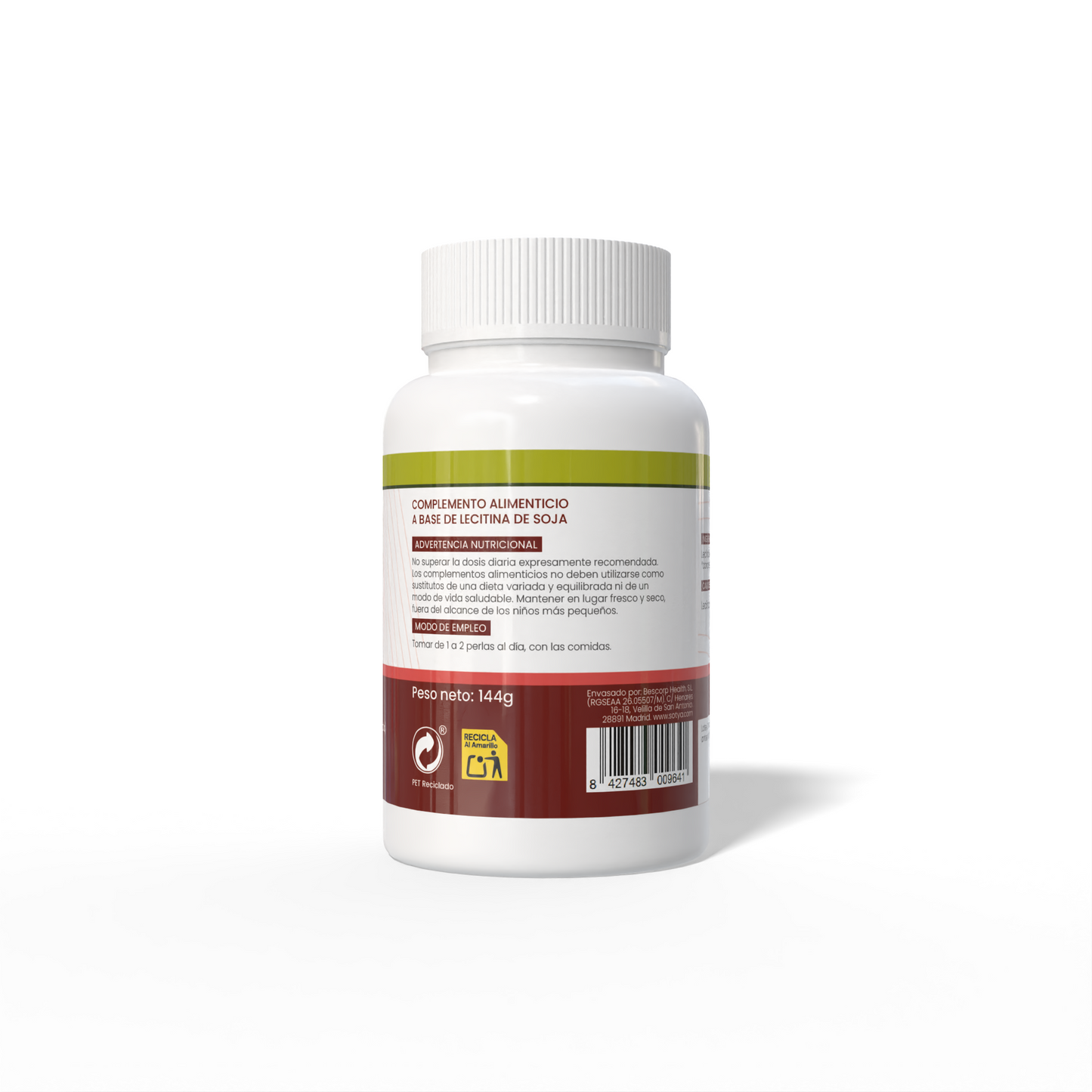 Soy Lecithin 90 Pearls of 1600mg