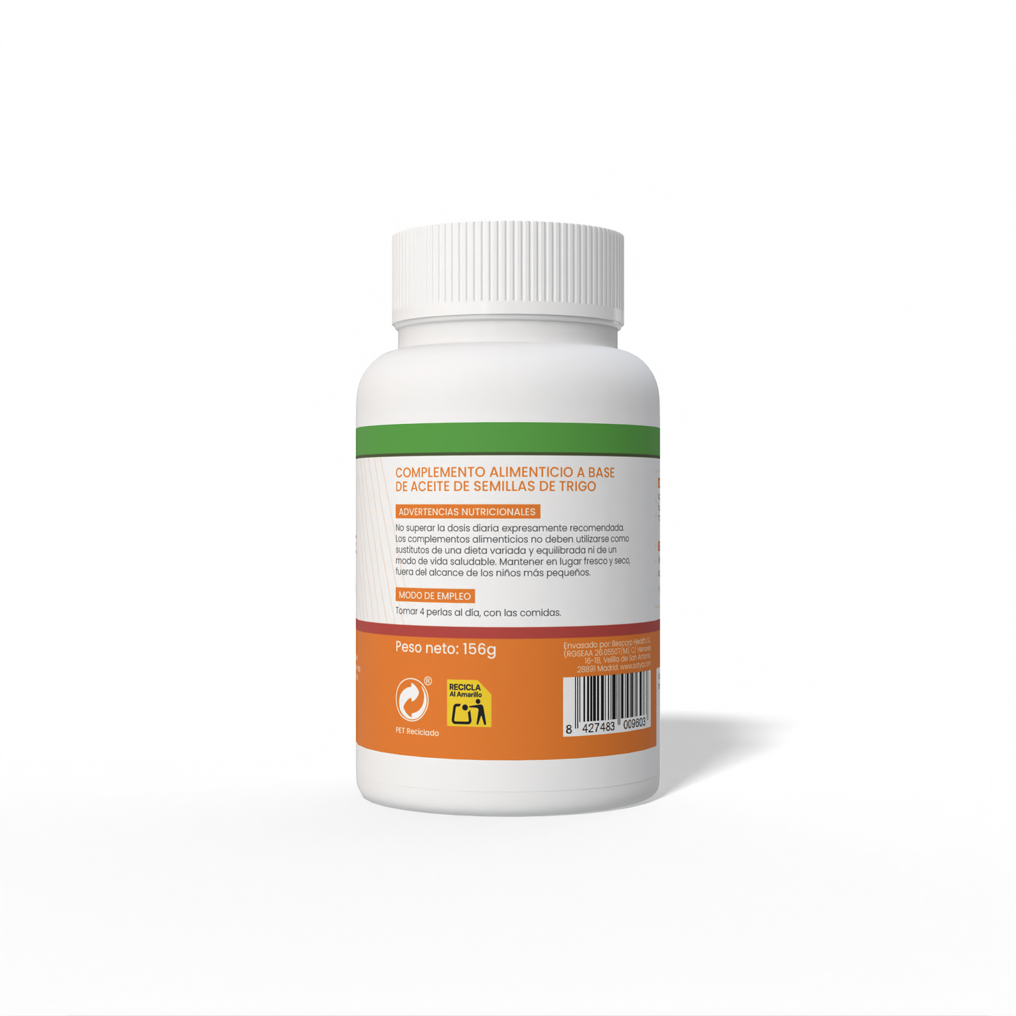 Aceite de germen de trigo 710mg 220 perlas