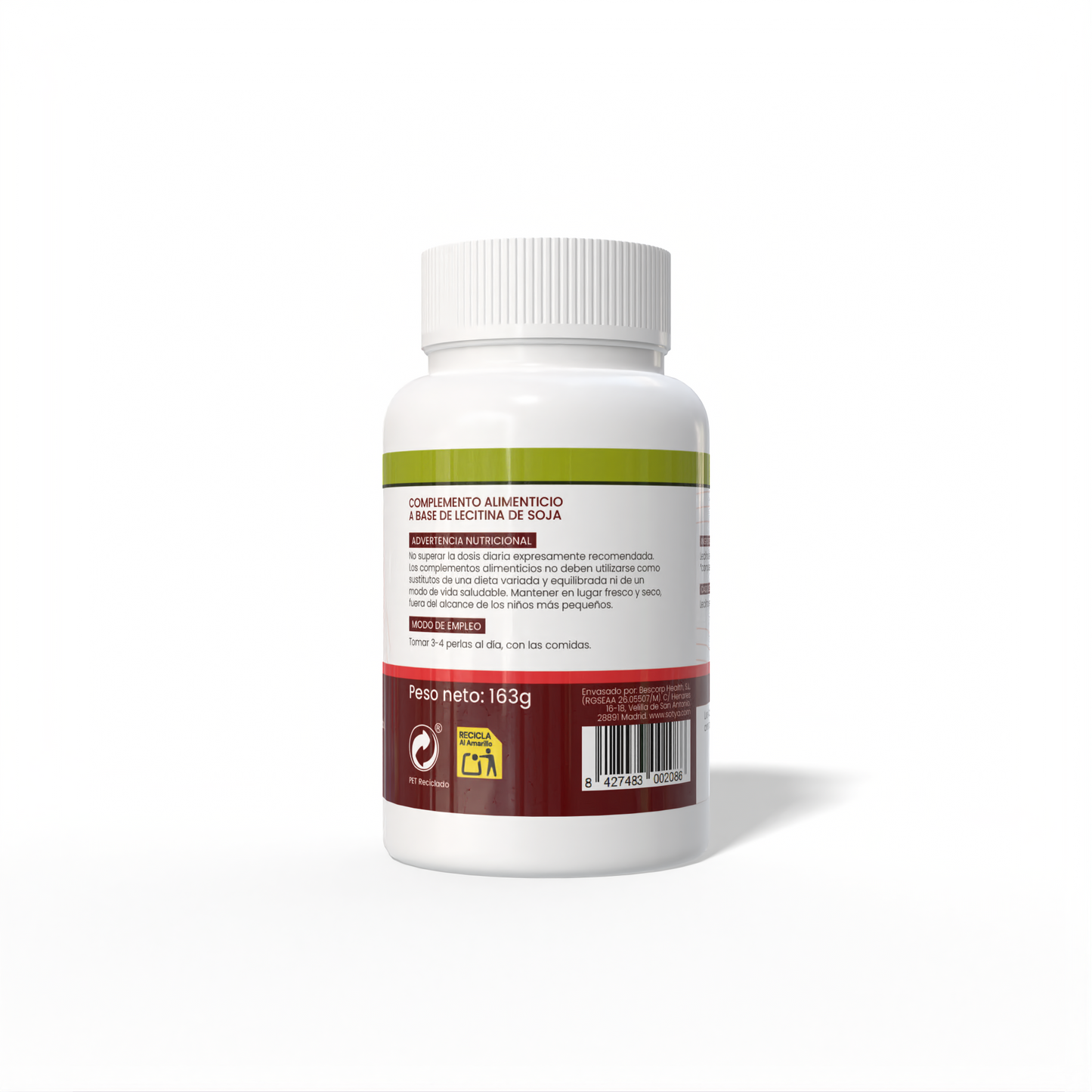 Soy Lecithin 220 Pearls of 740mg