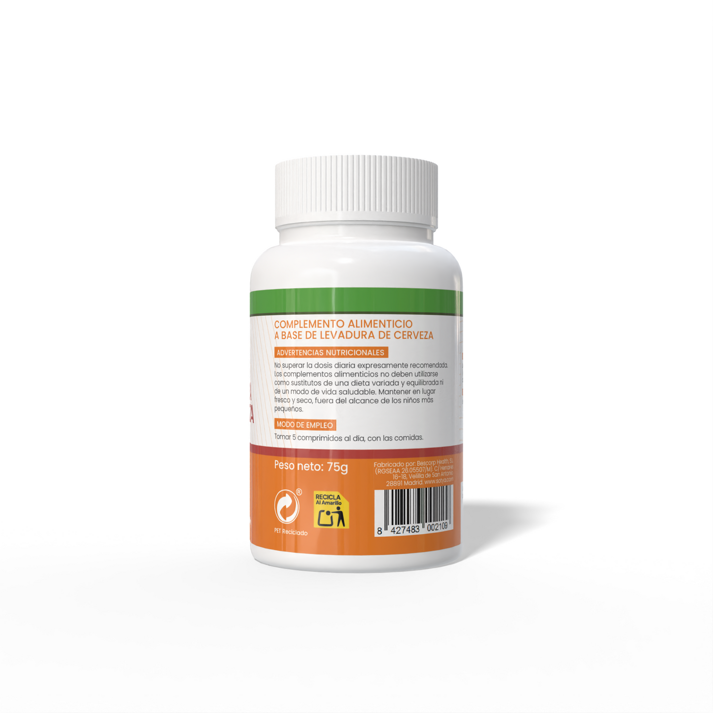 Levadura de Cerveza 150 Comprimidos de 500mg