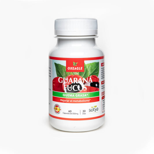 Guaraná Fucus 60 cápsulas de 550mg