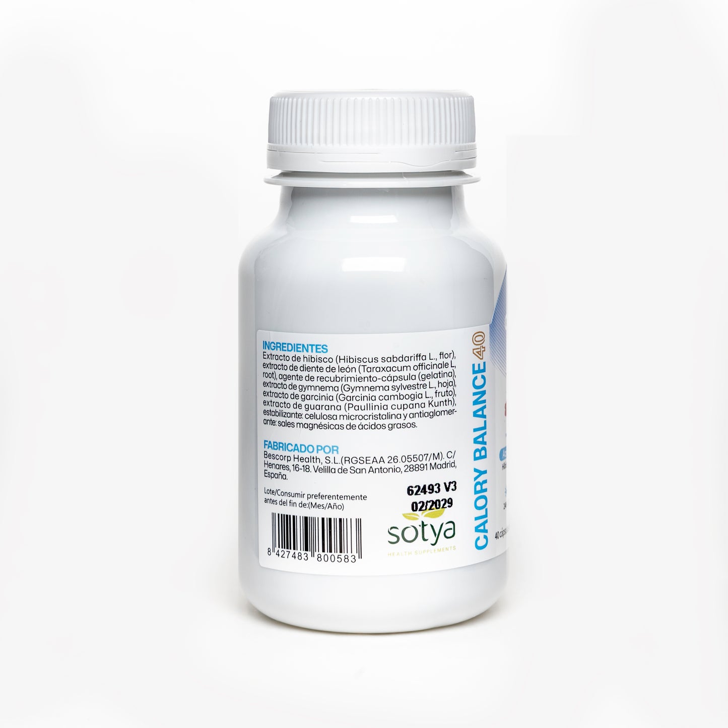 Calory Balance -1100Ka 40 cápsulas de 570 mg