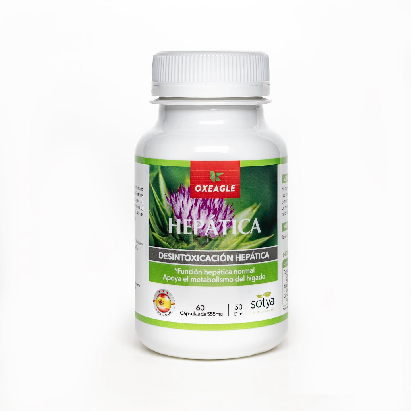 Hepática  60 cápsulas de 555mg