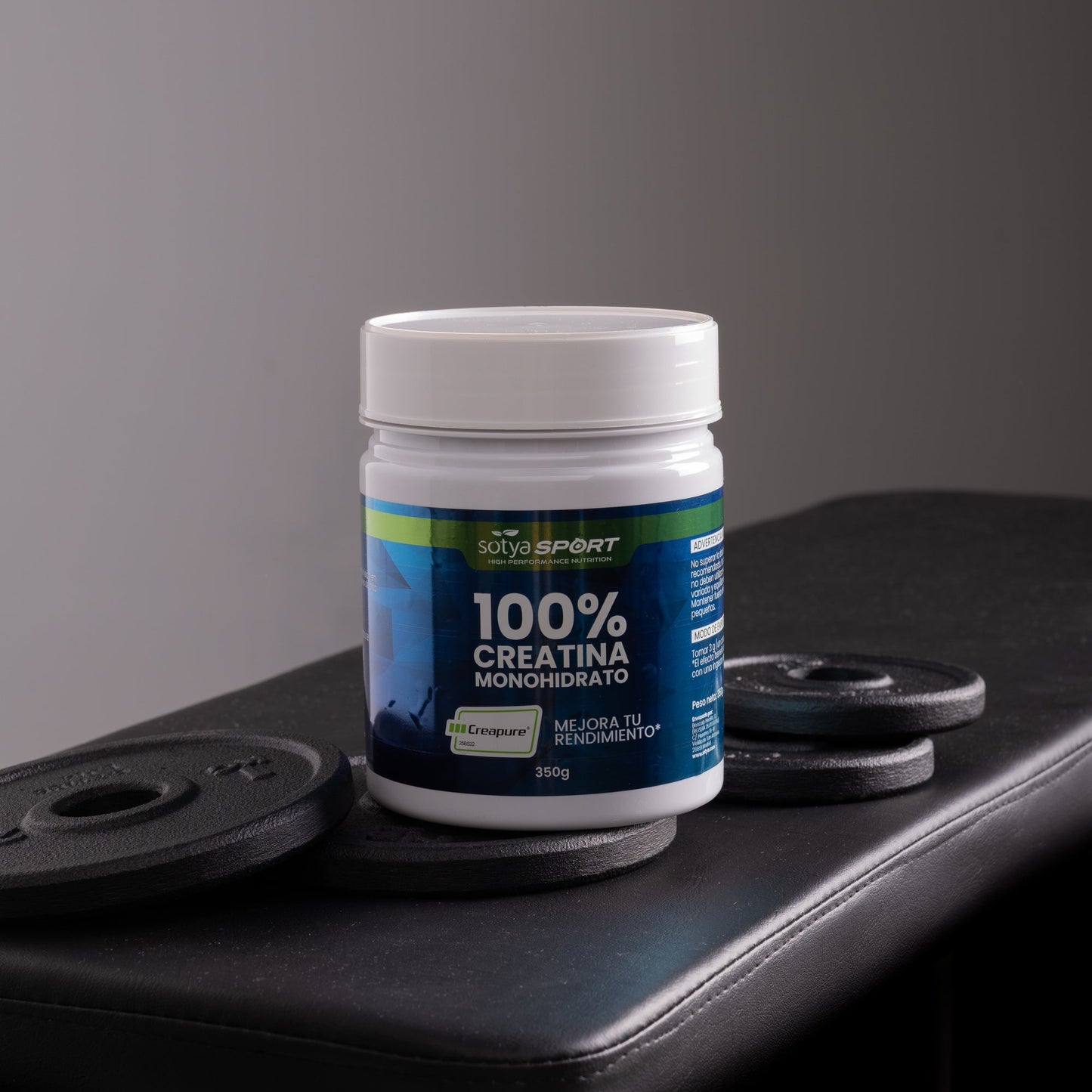 100% CREATINA MONOHIDRATO CREAPURE® 350g