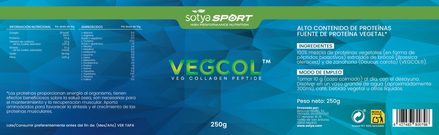 Colágeno Vegano - VEGCOL 250g