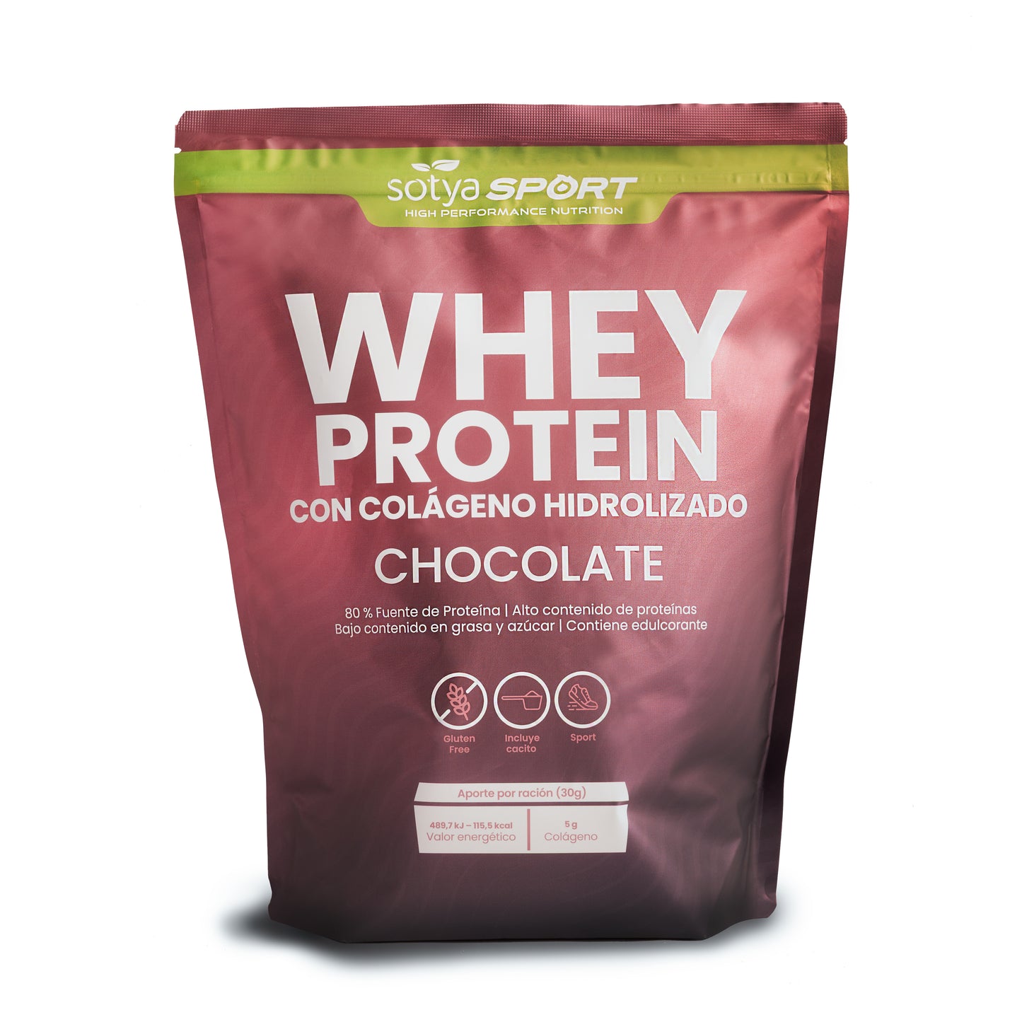 Whey Protein Chocolate con colágeno hidrolizado 1KG