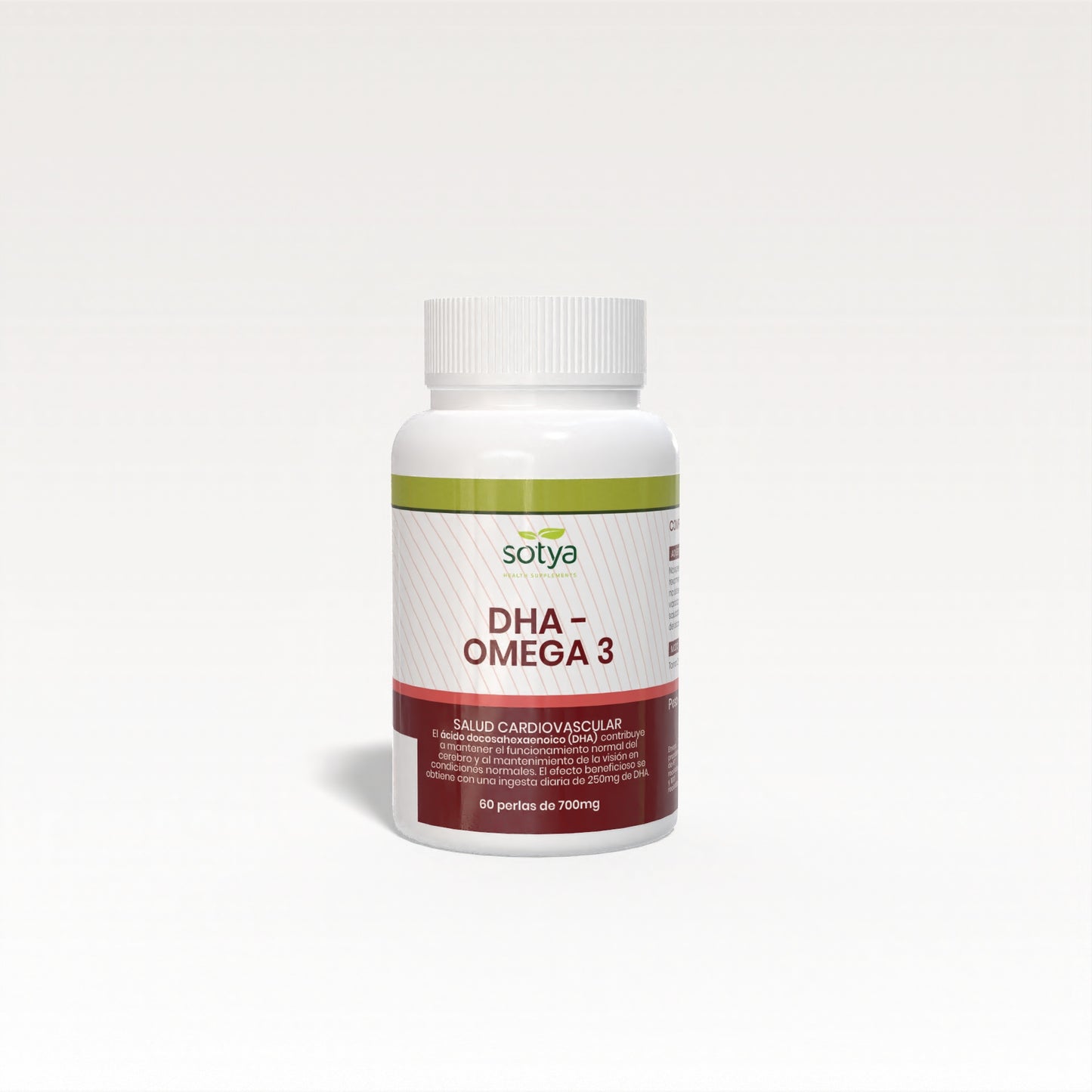 DHA - Omega 3 60 perlas de 700mg - Sotya