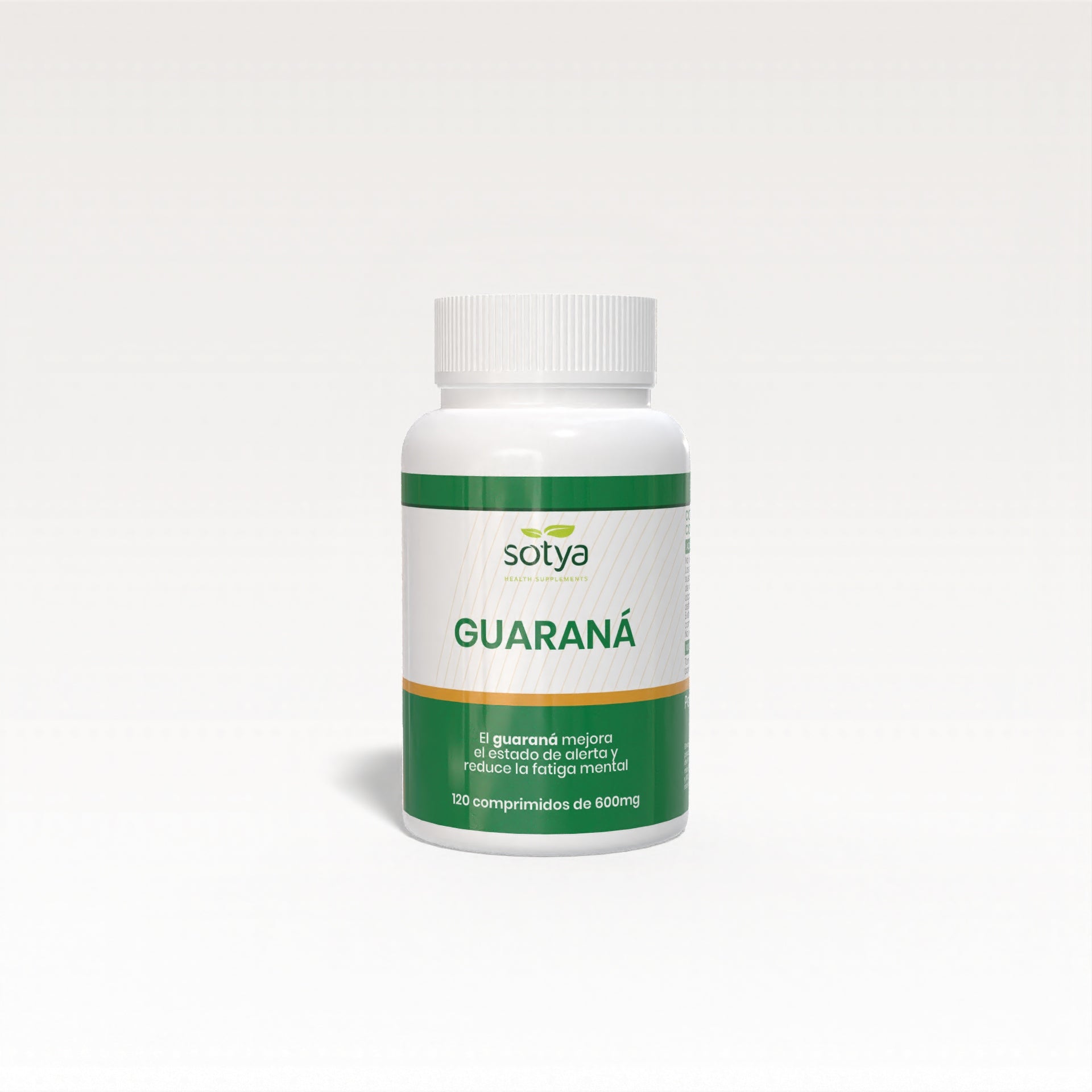 Guaraná 120 comprimidos de 600mg - Sotya