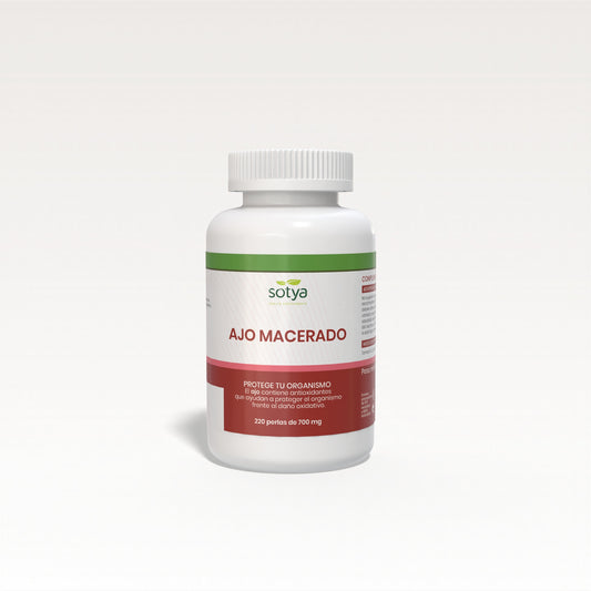 Ajo macerado 220 Perlas de 700mg - SOTYA