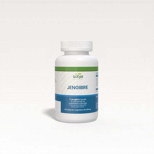 Jengibre 120 Cápsulas de 430mg - Sotya