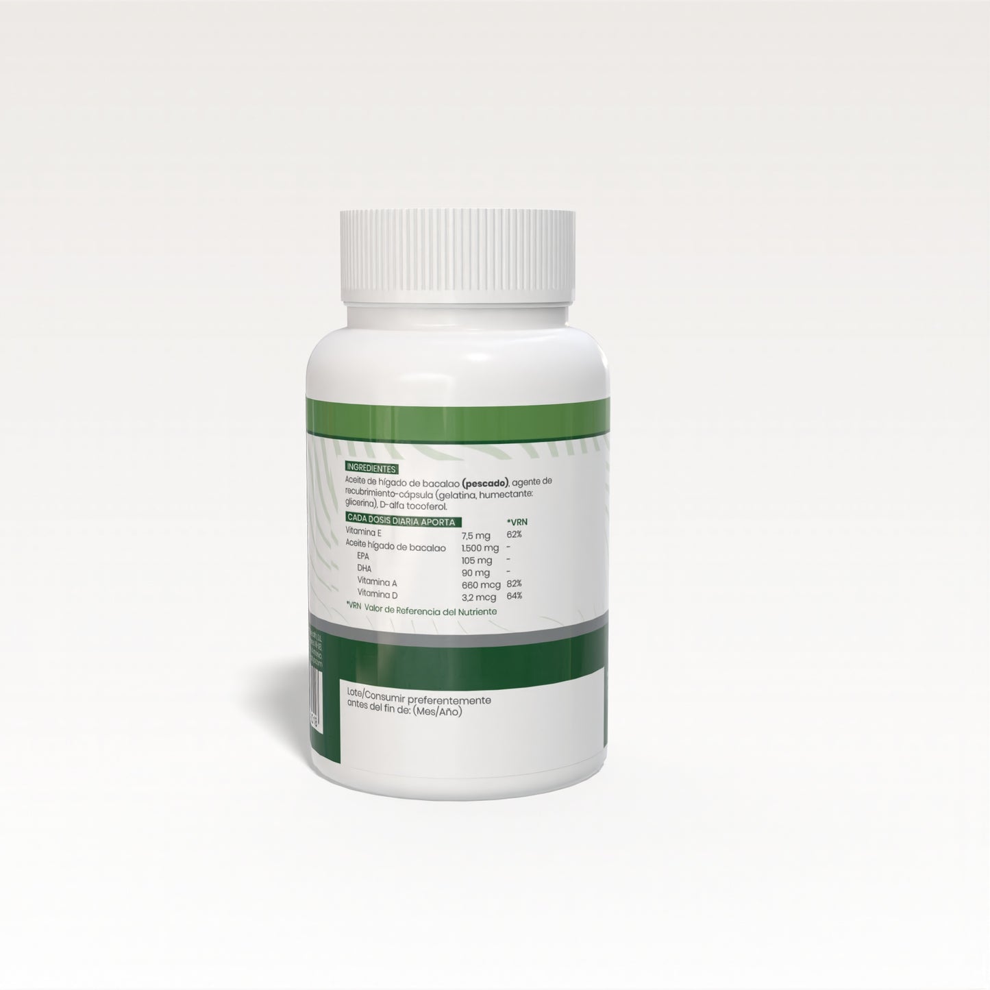 Aceite de Hígado de Bacalao 110 perlas de 685mg